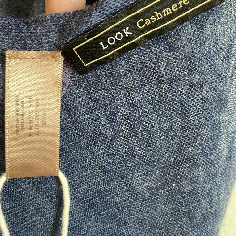 Charter Club Luxury Cashmere Sweater and Cashmere Scarf Cashmere Fabric Set - Picture 8 of 12